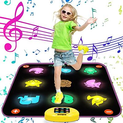 Dance Mat Toys for 3 4 5 6 7 8 9 10+ Year Old Girls Birthday Gifts, Musical  Danc