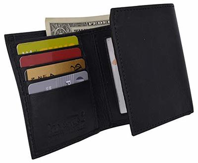 New Boys Slim Thin Nylon Bifold Wallet with Coin Pouch 