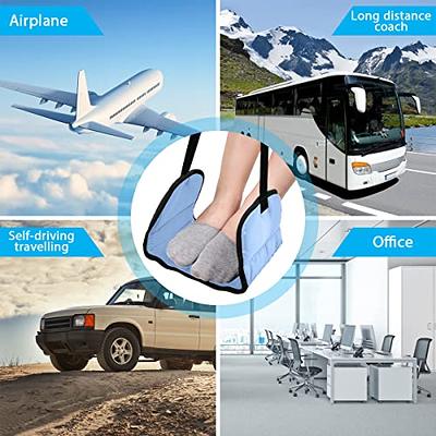 Sleepy Ride Airplane Footrest Made with Premium Memory Foam Travel Accessories