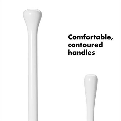 OXO Good Grips Toilet Plunger with Cover, White