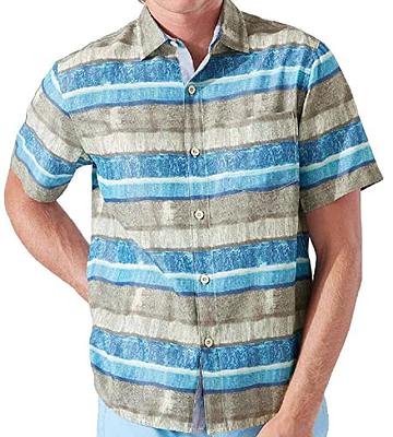 Cleveland Browns Tommy Bahama Sport Coconut Point Palm Vista IslandZone  Button-Up Camp Shirt - White