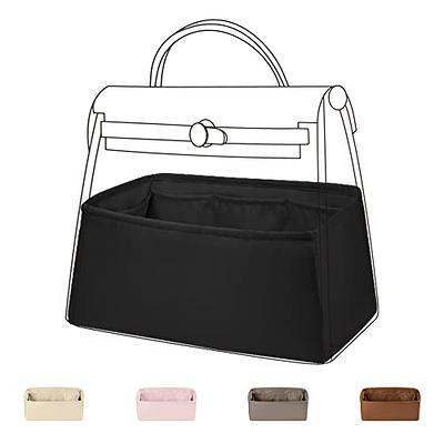 DGAZ Purse Organizer Insert For Chanel CF Bags，Silk Bag Organizer，Luxury  Handbag & Tote Shaper(Rose lipstick,Jumbo 30)