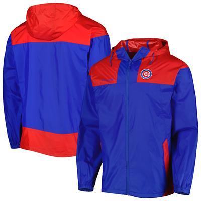 Chicago Cubs Mitchell & Ness Women's Half-Zip Windbreaker Jacket