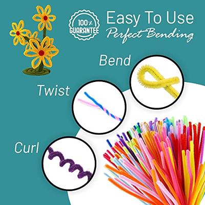 Pipe Cleaners- 100Pc. Pipe Cleaner Purple Pipe Cleaners-Chenille Stems, Pipe  Cleaners Craft, Fuzzy Sticks Great Craft Supplies DIY Art & Craft Projects