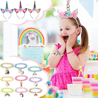 18 Piece Unicorn Party Favors Include 9 Unicorn Headband Unicorn Horn  Glitter Ears Flower Headband and 9 Unicorn Beaded Bracelet Rainbow Unicorn  Girl Jewelry Set for Teen Little Girl Birthday Party - Yahoo Shopping