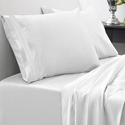 Bed Sheets Breathable Elastic Secure Corner Straps 1800 Supreme Queen Gray