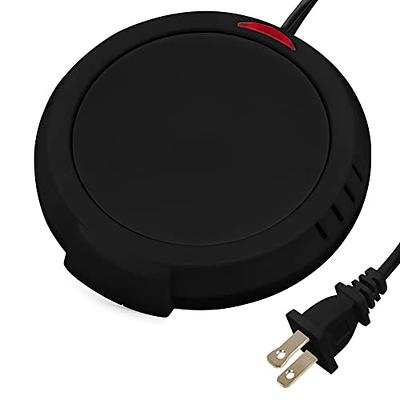 Coffee Mug Warmer - Plate and Mug - Black- Wireless Charger