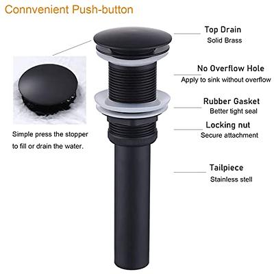 Seal Tight Bathtub & Kitchen Sink Drain Stopper