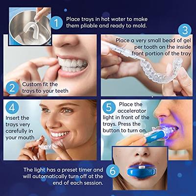 MagicBrite Complete Teeth Whitening Kit at Home Whitener - LED