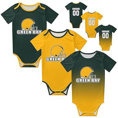 Custom Football With Bow Infant Bodysuit/toddler T-shirt 