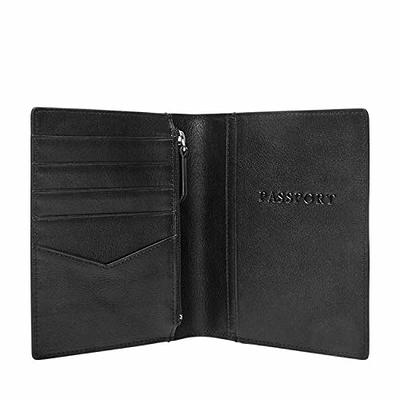 Valante Premium Family Travel Document Organizer Capacious RFID 1-3  Passport Holder Nylon Wallet (Medium), Rfid Blocking, grey