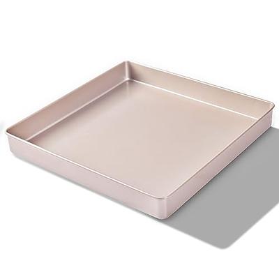  Square Baking Pan, 11x11 Inch Nonstick Square Cake Pan