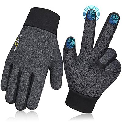 Winter Kids Touchscreen Cycling Gloves: Boys Cold Weather Thermal  Waterproof Sport Glove Wool Fleece Sport Mittens Aged 4-6 Children for  Riding Running Gray - Yahoo Shopping