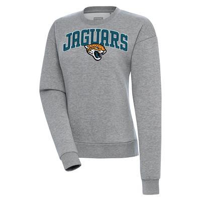 Women's Philadelphia Eagles Antigua Black Victory Crewneck Chenille Pullover  Sweatshirt