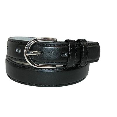 SANSTHS 2 Pack Women Leather Belts Faux Leather Jeans Belt with Double  O-Ring Buckle Size up to 58 inch at  Women’s Clothing store