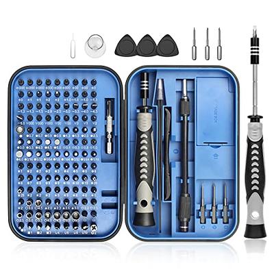 Precision Screwdriver Set, SHOWPIN 46 in 1 Laptop Screwdriver Kit with T5  T6 T8 T10 Torx Bit Set, Electronics Tool Kit Compatible for Game Console
