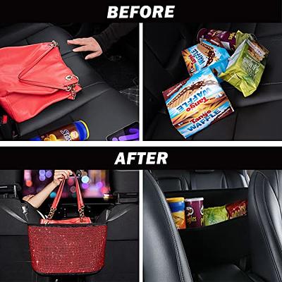 Car Organizer And Storage Purse Holder,seat Back Net Handbag Purse