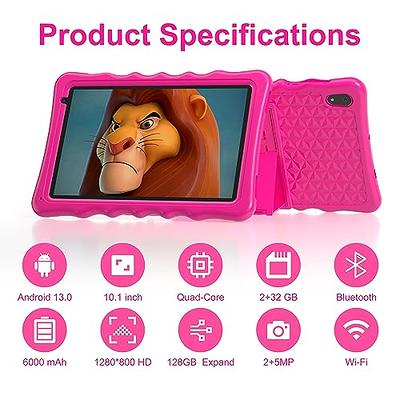 YOBANSE Kids Tablet, 7 inch Tablet for Kids 3GB RAM 32GB ROM Android 11.0  Toddler Tablet with Bluetooth, WiFi, GMS, Parental Control, Dual Camera