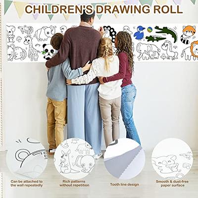 Children's Drawing Roll, Childrens Coloring Art Paper Roll for Kids, Craft  Drawing Paper Roll Coloring Paper for Toddlers, Painting Drawing Color  Filling Paper Early Educational Toys (Animal World) - Yahoo Shopping