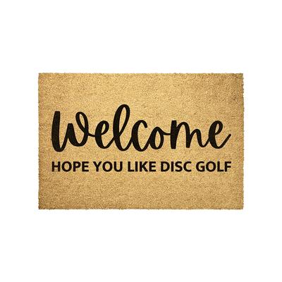 Disc Golf Coir Doormat Outdoor Rug Door Mat Decor Housewarming Home Summer  Winter Christmas House Gift - Yahoo Shopping