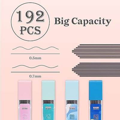 Mr. Pen- Metal Mechanical Pencil Set with Lead and Eraser Refills, 5 Sizes,  0.3, 0.5, 0.7, 0.9, 2mm, Drafting, Sketching, Architecture, Drawing Metal