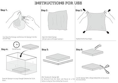 SHUNTING Filter Foam Sponges,Filter Media Pad,Filter Sponge, Cut