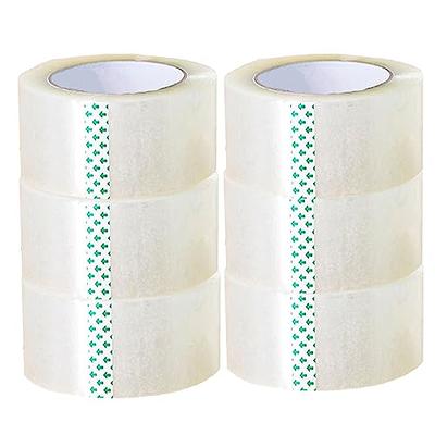 Clear Packing Tape Heavy Duty, 3 inch X 110 Yards Per Roll, Wide Carton  Packing Tape Shipping Tape Box Tape for Sealing Moving Mailing Office  Storage, 2 mil Thick - Yahoo Shopping