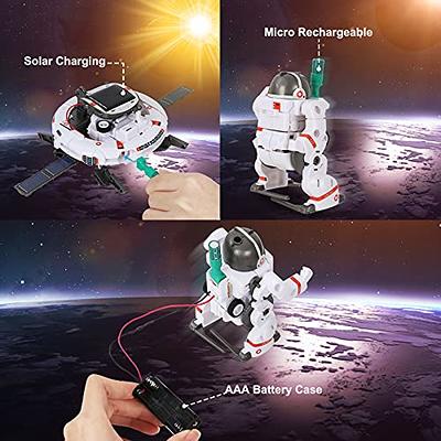 HISTOYE STEM Solar Robot Kit For Kids 6 7 8 9 10 11 12,Robotics For Kids  Ages 8-12,12-In-1 Stem Projects For Kids,Gift Toys For 6 7 8 9 10 11 12  Year Old Boys Girls Color Random