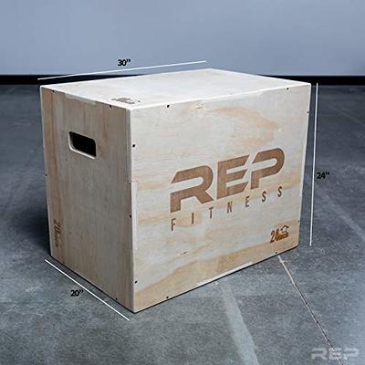 3-in-1 Wood Plyo Boxes, REP Fitness