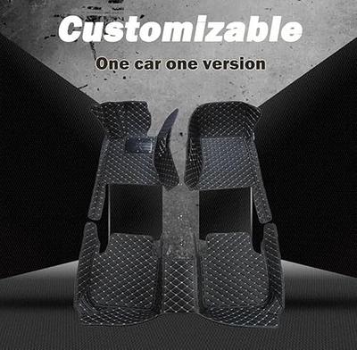 Customized Artificial Leather Car Floor Mats - Waterproof, Anti