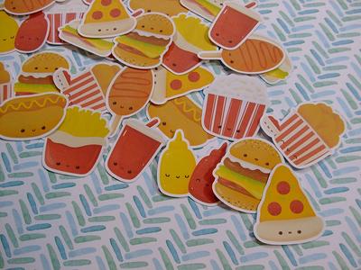 Fast cute food done with the microwave | Sticker