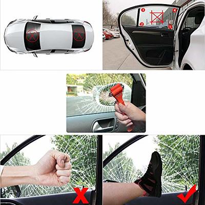 Car Safety Hammer Set of 2 Emergency Escape Tool Auto Car Window Glass  Hammer Breaker and Seat Belt Cutter Escape 2-in-1 for Family Rescue & Auto  Emergency Escape Tools - Yahoo Shopping