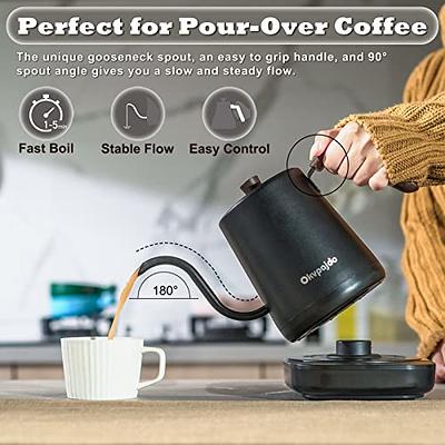 0.8L Small Portable Electric Kettles for Boiling Water, Mini Stainless  Steel Travel Kettle, Portable Mini Hot Water Boiler Heater, Quiet Fast Boil