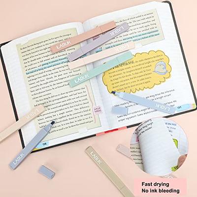 BLIEVE - Aesthetic Highlighters and Gel Pens With Soft Ink And Tip, No  Bleed Dry Fast Easy to Hold, for Bible Journaling Planner Notes School  Office