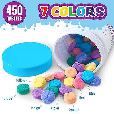 Tub Works® Fizzy Bath Color Tablets for Kids, 150 Count, 3 Pack