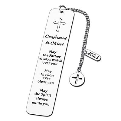 Bible Verses Bookmarks, Inspirational Christian Gifts for Men Women,  Religious Gifts for Book Lover (The Lord Will Guide You Always - Black)