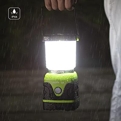 1000lm Camping Lantern, 6 Light Modes Camping Light LED Flashlight Lantern  Hurricane for Emergency Outage 