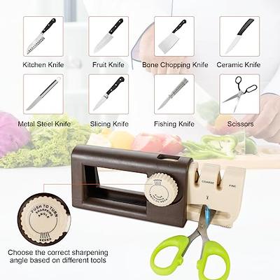Portable Cutter Sharpener Professional Metal Kitchen Sharpening