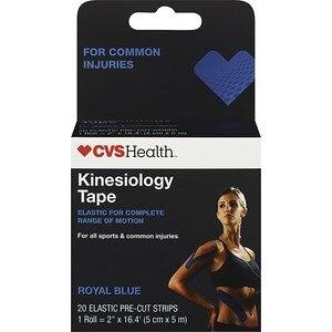 Rite Aid First Aid Kinesiology Tape Strips, Black - 20 ct