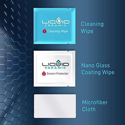 ProofTech Liquid Glass Screen Protector - Wipe On Scratch and Crack  Resistant Nano Protection for All Phones Tablets Smart Watches Universal (2  Pack)