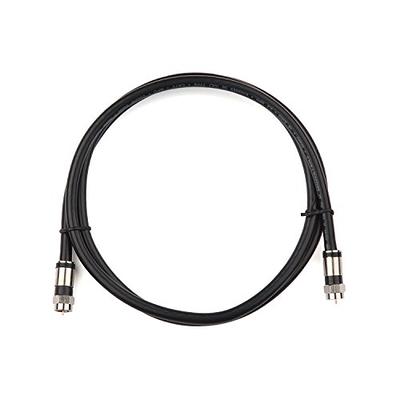 RG6 Coaxial Cable Connector TV Antenna Cable Wire with F81 BNC F Type  Extension Adapter, Double Shield Digital Coax Cable Low Loss High Speed A/V