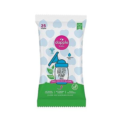 Momcozy Natural Breast Pump Wipes for Pump Parts Cleaning On-the