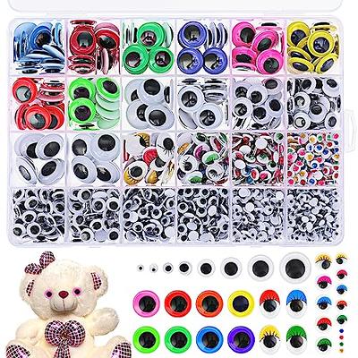 TIESOME 1700pcs Googly Wiggle Eyes Self Adhesive, for Craft Sticker Eyes  Multi Colors and Sizes 24 Styles for DIY, Toy Accessories, Art Crafts,  Decoration - Yahoo Shopping