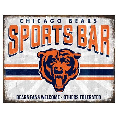 Detroit Lions 12 x 8 Sports Bar Metal Sign