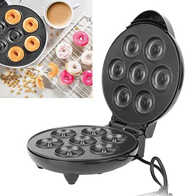 Donut Maker Machine Double Sided Heating Makes 7 Doughnuts Home Dessert  Shop