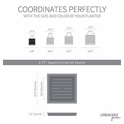 LWALRS Square Plant Saucer 10 Inch 5 Pack, Plastic Plant Water Dray Tray  Plants, Pot Saucers for Plants Square Planters for Indoors and Outdoors  Plants, Garden Saucer for Plant Pots. - Yahoo Shopping