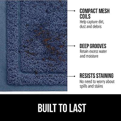 Gorilla Grip Stain and Fade Resistant Dirt Grabber Mesh Door Mat