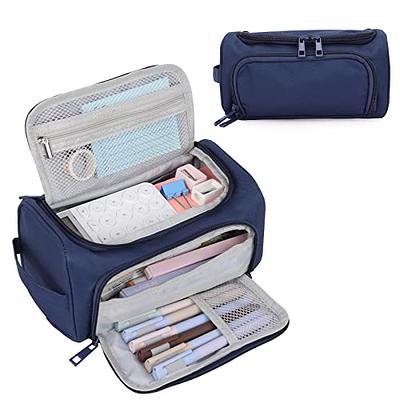 School Pencil Case Large Capacity Pencil Case With Handle Pencil Case Girls  School Supplies Stationery Makeup Bag Desk Organizer For Boys Kids Student