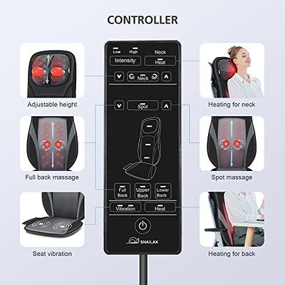 Portable Neck Massager  Get Shiatsu Cordless Neck Massager with Heat -  Snailax