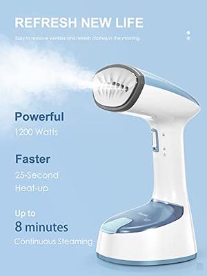 HiLIFE Steamer for Clothes, Portable Clothes Steamer with 240ml Big  Capacity, Strong Penetrating Handheld Garment Steam iron for Clothes,  Removes